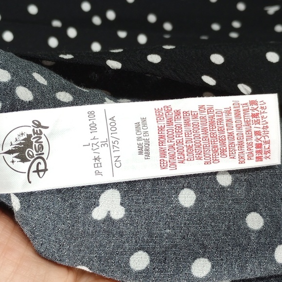 Disney Minnie Mouse Club rayon shift dress size large - Picture 10 of 12